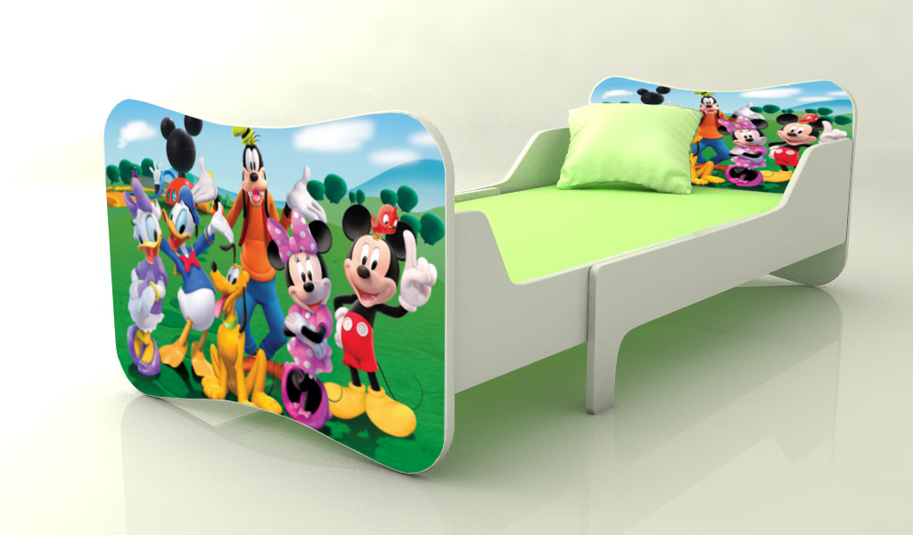 Becks rastúca posteľ Mickey a priatelia